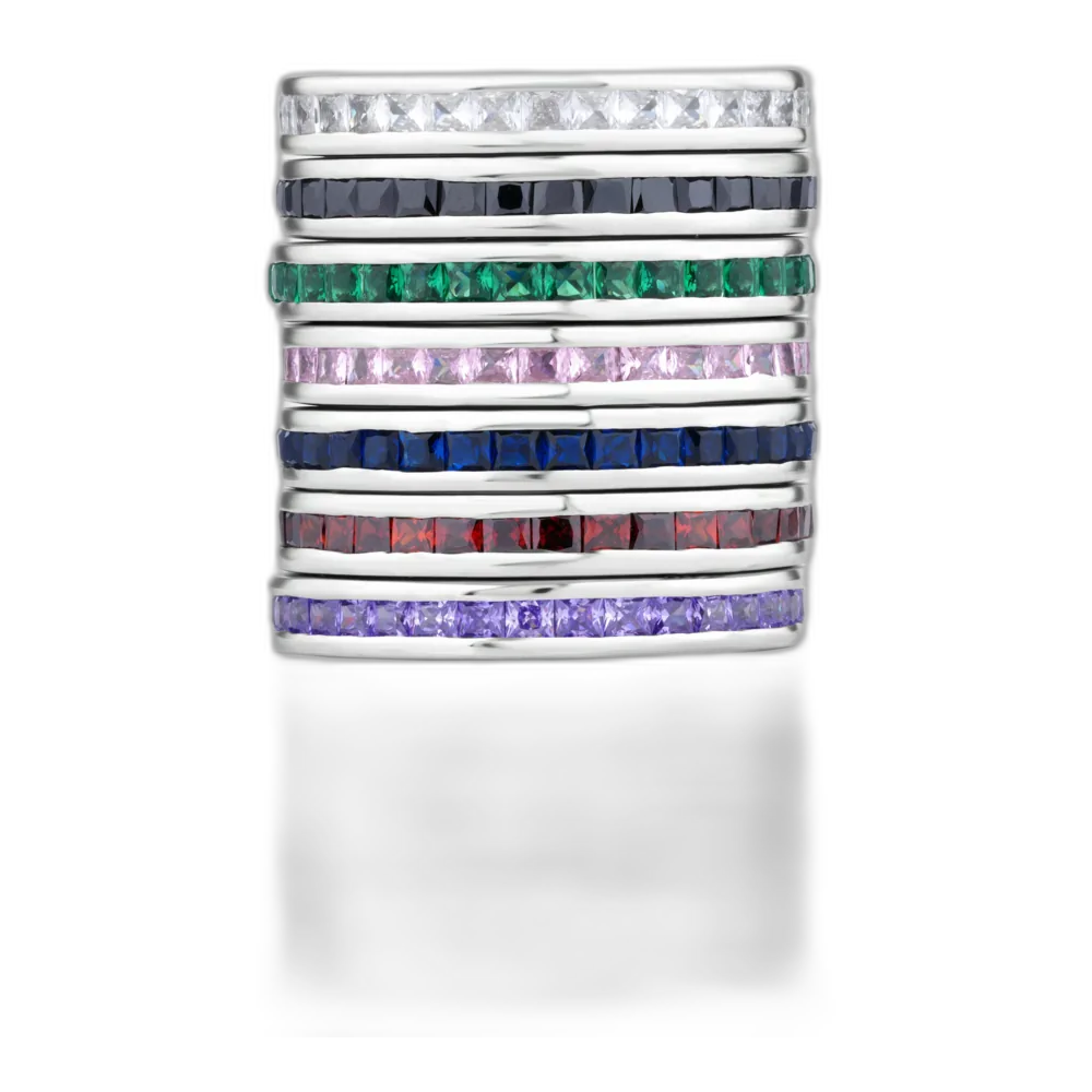 Etsy Stackable Birthstone Ring